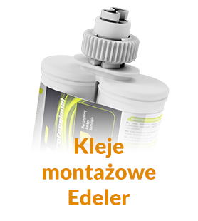 Kleje montażowe cyjanoakrylowe MMA Ms polimery producent Edeler