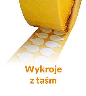Wykroje z taśma jednostronnie i dwustronnie klejących producent