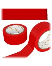 Taśma tkaninowa naprawcza 48mm/45m typu duct tape czerwona zbrojona uniwersalna