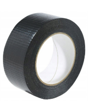 Taśma tkaninowa naprawcza 48mm/45m typu duct tape czarna uniwersalna 