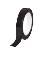 Taśma strappingowa czarna 19mm/66m foliowa 