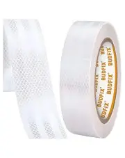 Taśma odblaskowa 50mm 5m biała samoprzylepna plaster miodu