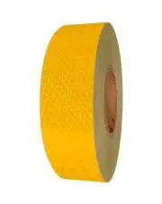 Taśma odblaskowa samoprzylepna żółta 50mm/5m