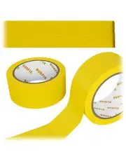 Taśma tkaninowa naprawcza 48mm 45m typu duct tape żółta zbrojona uniwersalna