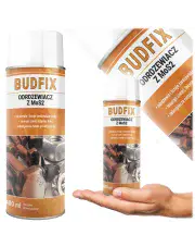 Odrdzewiacz z MoS2 Dwusiarczek Molibdenu Spray 400ml Budfix