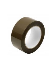 Taśma pakowa kauczukowa hot melt brązowa do pakowania 48mm/54m