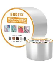 Taśma butylowa do oranżerii uszczelniająca alubutylowa aluminiowa jednostronnie klejąca samoprzylepna 50mm 10m