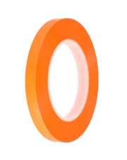 Taśma liniowa plastyczna 2,5mm/55m taśma liniowa pomarańczowa lakiernicza do tworzenia łuków pasków szparunków 