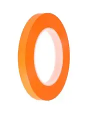 Taśma liniowa plastyczna 2,5mm/55m taśma liniowa pomarańczowa lakiernicza do tworzenia łuków pasków szparunków 