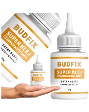 Klej Cyjanoakrylowy Konstrukcyjny Extra Gęsty 50g (50ml) Budfix Standard