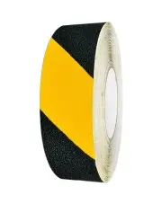 Taśma antypoślizgowa 50mm/6m żółto-czarna na schody samoprzylepna