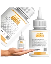 Klej Cyjanoakrylowy Konstrukcyjny Extra Gęsty 100g (100ml) Budfix Standard