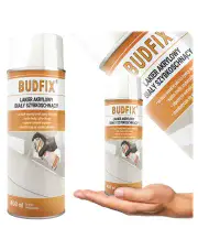 Lakier Akrylowy Biały Połysk RAL 9010 Spray 400ml Budfix