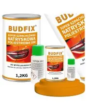 Uniwersalna szpachlówka natryskowa samochodowa 1,2kg szpachla wypełniająca poliestrowa do rys