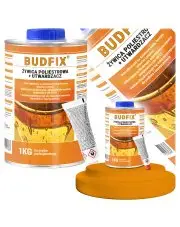 Żywica poliestrowa + utwardacz do napraw dużych przerdzewiałych miejsc karoserii samochodowych i laminatów 970g + 30g