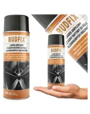 Lakier akrylowy czarny matowy RAL 9005 do felg samochodowych aluminiowych i kołpaków szybkoschnący 400ml