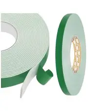 Taśma piankowa montażowa 6mm 50m dwustronna biała do klejenia montażu rolet premium