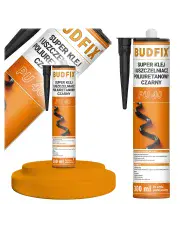 Uszczelniacz Poliuretanowy PU 40 Do Konstrukcji Metalu Czarny Kartusz 300ml