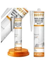 Silikon Neutralny Budowlany i Sanitarny Biały Do Okien PCV 300ml