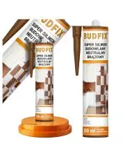 Silikon Neutralny Budowlany i Sanitarny Brązowy Do Drewna i Blachy 300ml