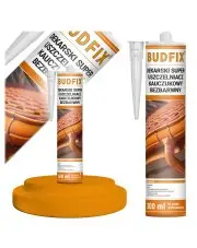 Uszczelniacz Dekarski Kauczukowy Bezbarwny Przezroczysty 300ml