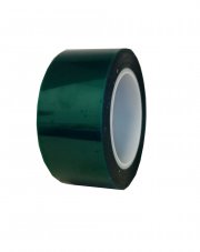 Taśma maskująca 30mm/66m wysokotemperaturowa PET zielona do lakierni proszkowych sublimacji laminowania szkła