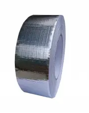 Taśma aluminiowa 72mm/45m zbrojona włóknem szklanym izolacyjna do klimatyzacji wentylacji