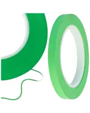 Taśma liniowa plastyczna 2mm 55m taśma liniowa zielona lakiernicza do tworzenia łuków pasków szparunków