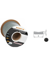 Uszczelka 8mmx2mm uszczelka samoprzylepna czarna rolka 200 metrów