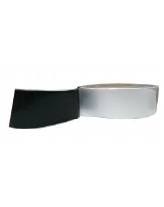 Taśma butylowa jednostronna czarna z aluminium 150mm 20m